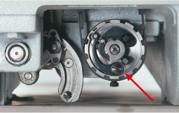 Safety device protects the needle and hook from damage