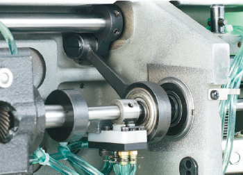 Eccentricity of the feed driving cam is adjustable
